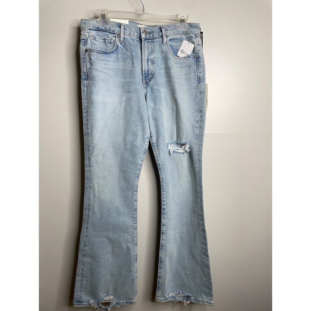 Citizens of Humanity Emannuelle Mid Rise Slim Boot Flare Jeans Size 28 Celestine - Picture 3 of 8